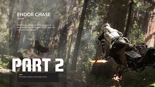 Star Wars Battlefront Training Mission Part 2 Endor Chase Xbox One
