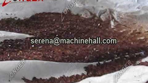 Cocoa Bean Peeling and Crushing Machine|Cacao Bean Skin Peeler Crusher Youtube Video