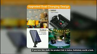 Led G40 Solar Globe Led String Lights Outdoor Waterproof Shatterproof Solar Hanging Lights for Backy