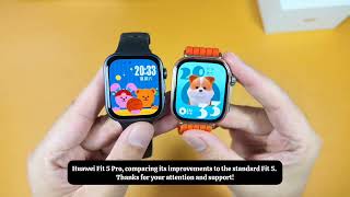 Huawei Fit 5 Pro Unboxing &amp; review, comparing its improvements to the standard Fit 5
