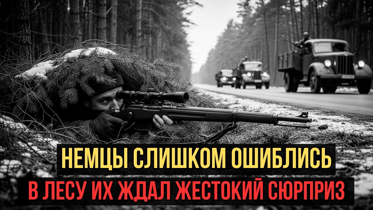 Немцы думали, что лес пуст — но это была их последняя роковая ошибка
