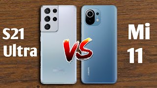 Samsung Galaxy S21 Ultra vs Xiaomi Mi 11 - Detailed comparison