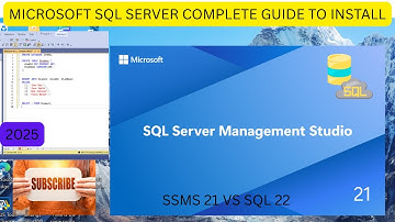 How to Install SQL Server OR SSMS 21 (Latest Version) + Run Your First SQL Queries | Full Tutorial