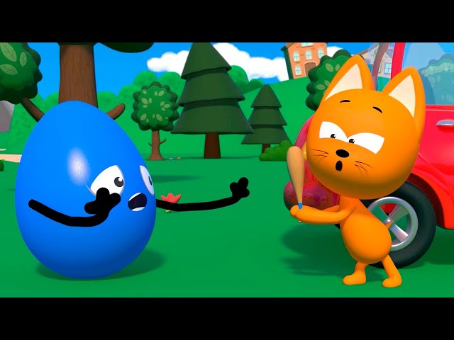 Bad Eggs - New Meow Kitty`s games - Learning Colors Video and Best Nursery Games for Toddlers class=