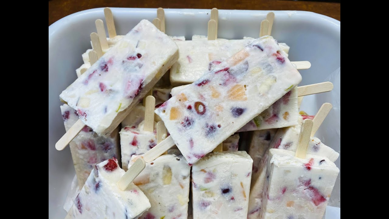 las Paletas Mas ricas de Fruta Super Caseras y Cremosas mas conosidas como Bionico