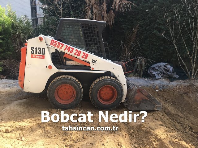 Bobcat Nedir? Kullanım Alanları ve Ataşmanları — Tahsincan İş Makinaları YouTube videosu
