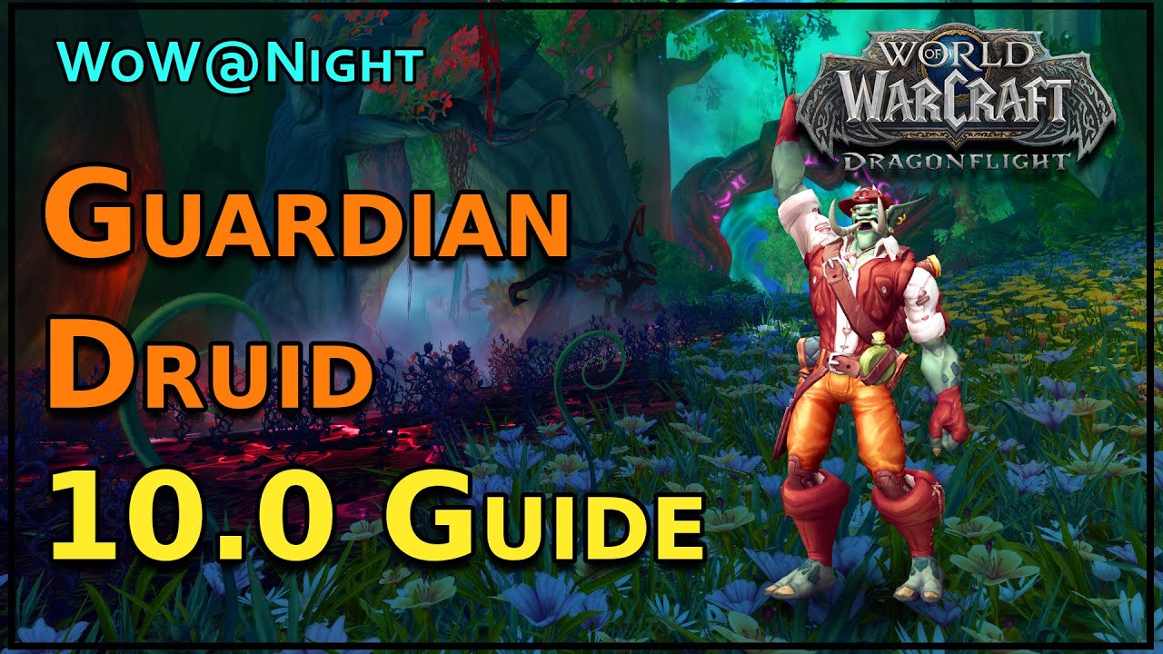 Jeg klager Sekretær boksning Guardian Druid Guide [10.0 Dragonflight Pre-Patch] - YouTube