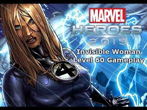 Marvel Heroes: Level 60 Invisible Woman Gameplay (updated) - YouTube