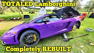 My Salvage Lamborghini Is Finished After Its Year Long Rebuild. Its Better And Cheaper Than New