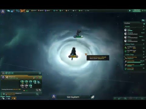 stellaris how to travel through wormhole