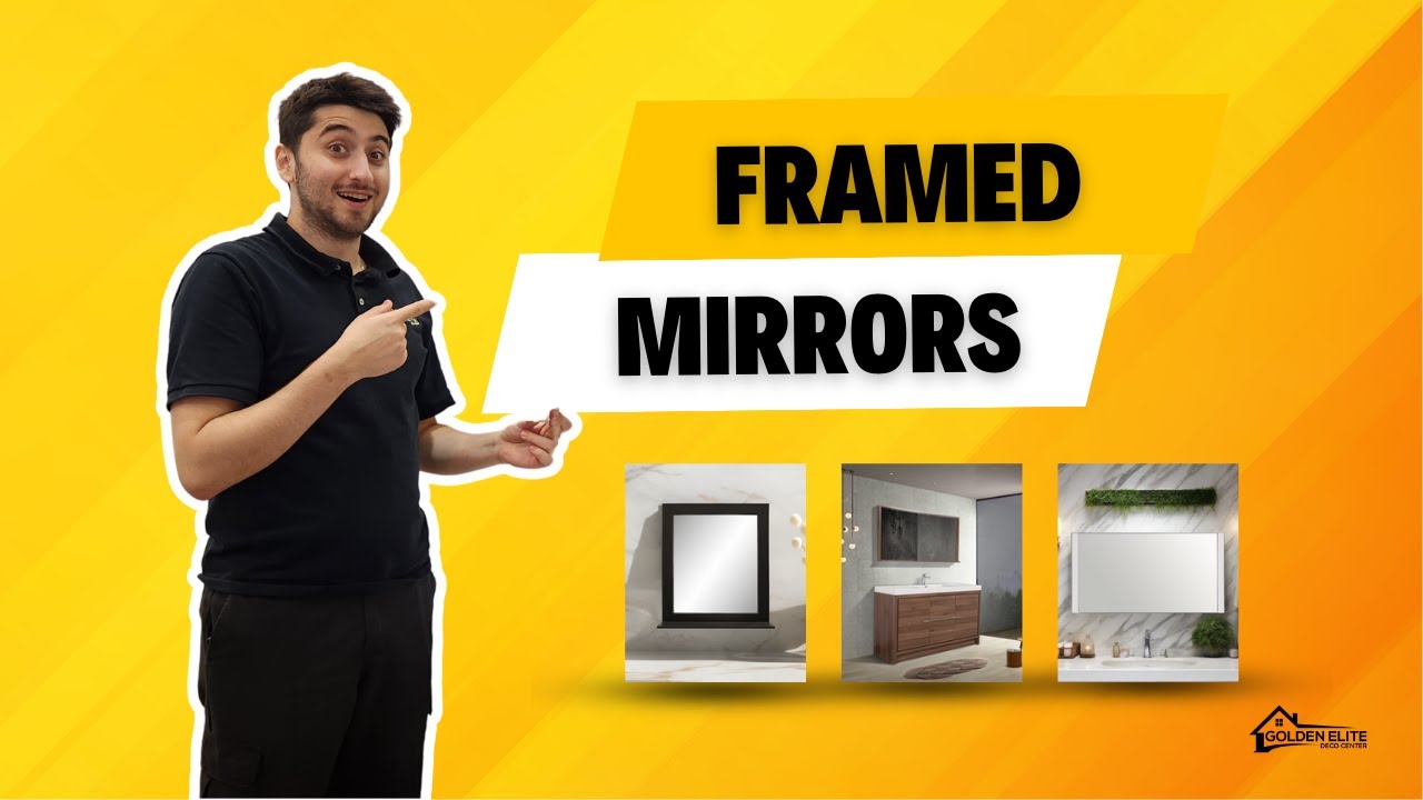 Transform Your Space with Our Elegant Framed Mirror Collection