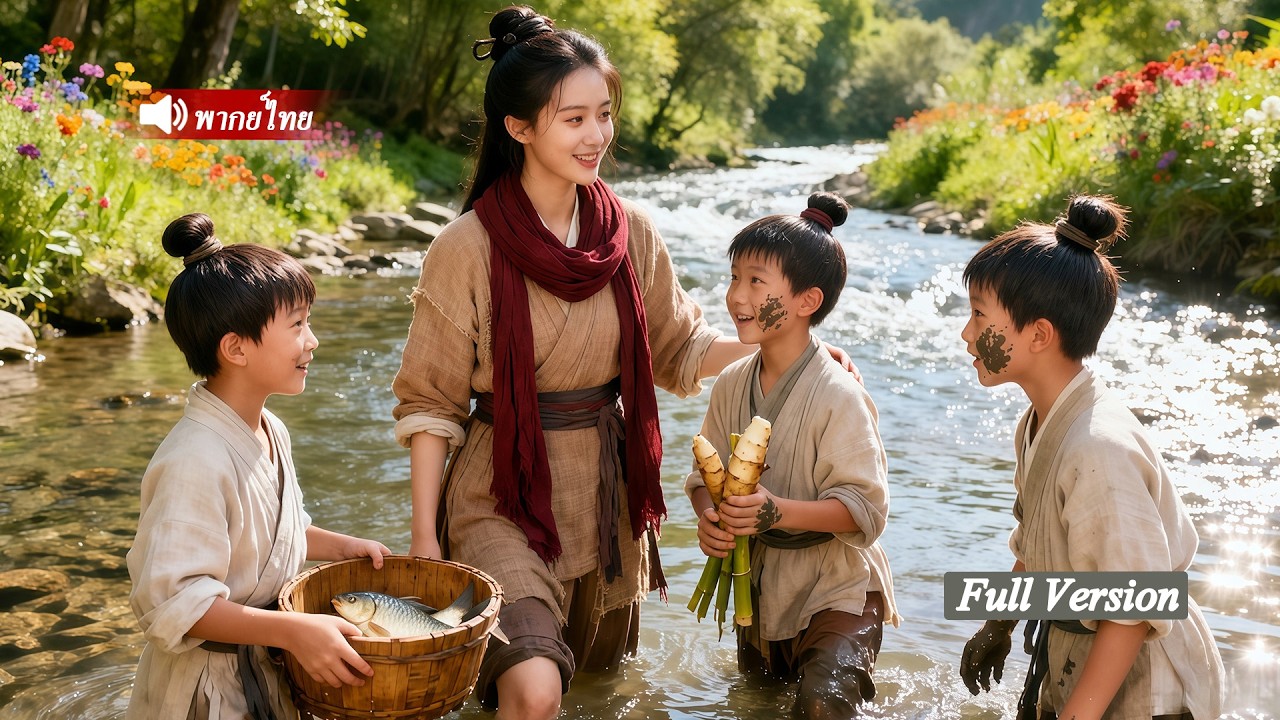 ฉันข้ามเวลาไปเป็นแม่ลูกสามกำพร้า! ใช้ตัวเองพลิกชีวิต พาครอบครัวก้าวสู่ความรุ่งเรือง!