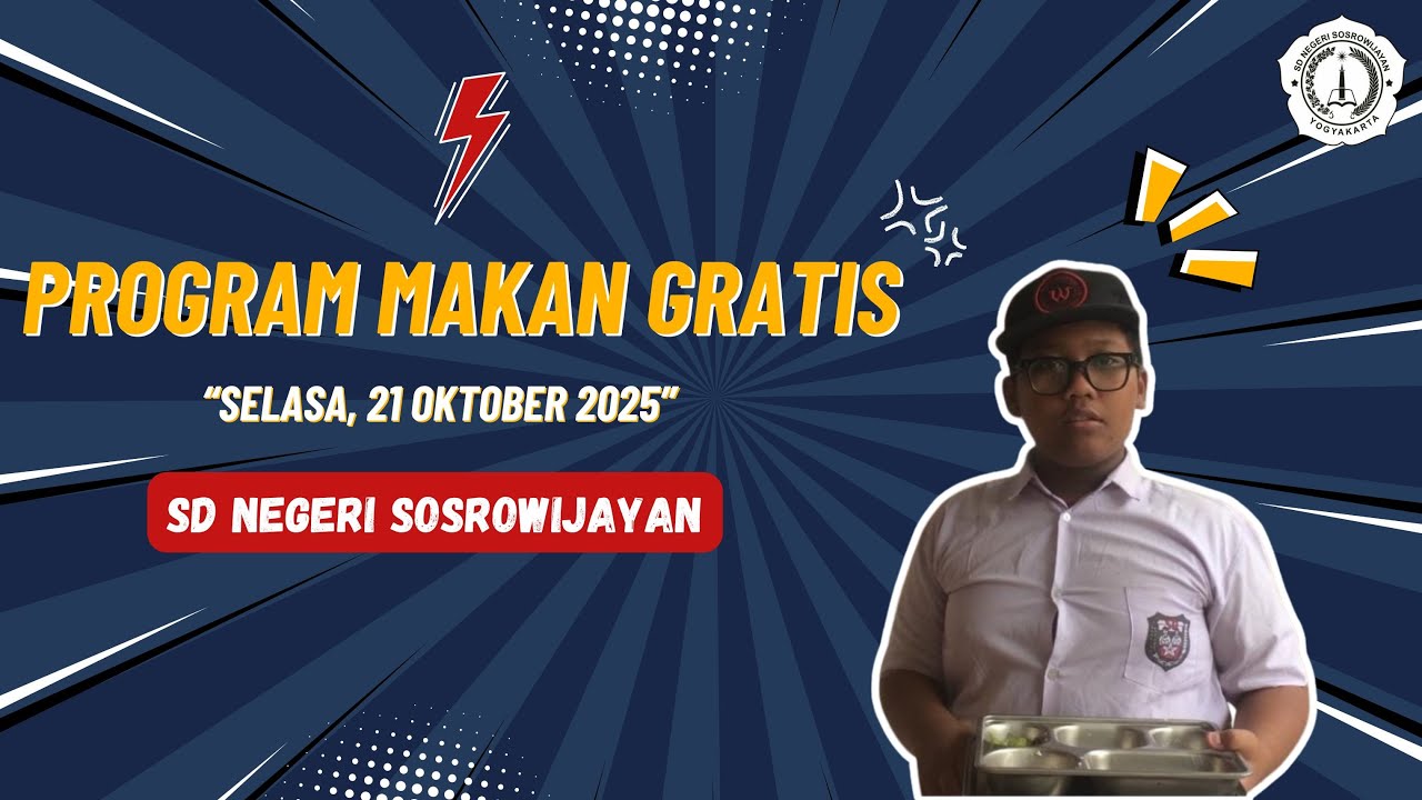 Program Makan Bergizi Gratis akhirnya sampai di SD Negeri Sosrowijayan video