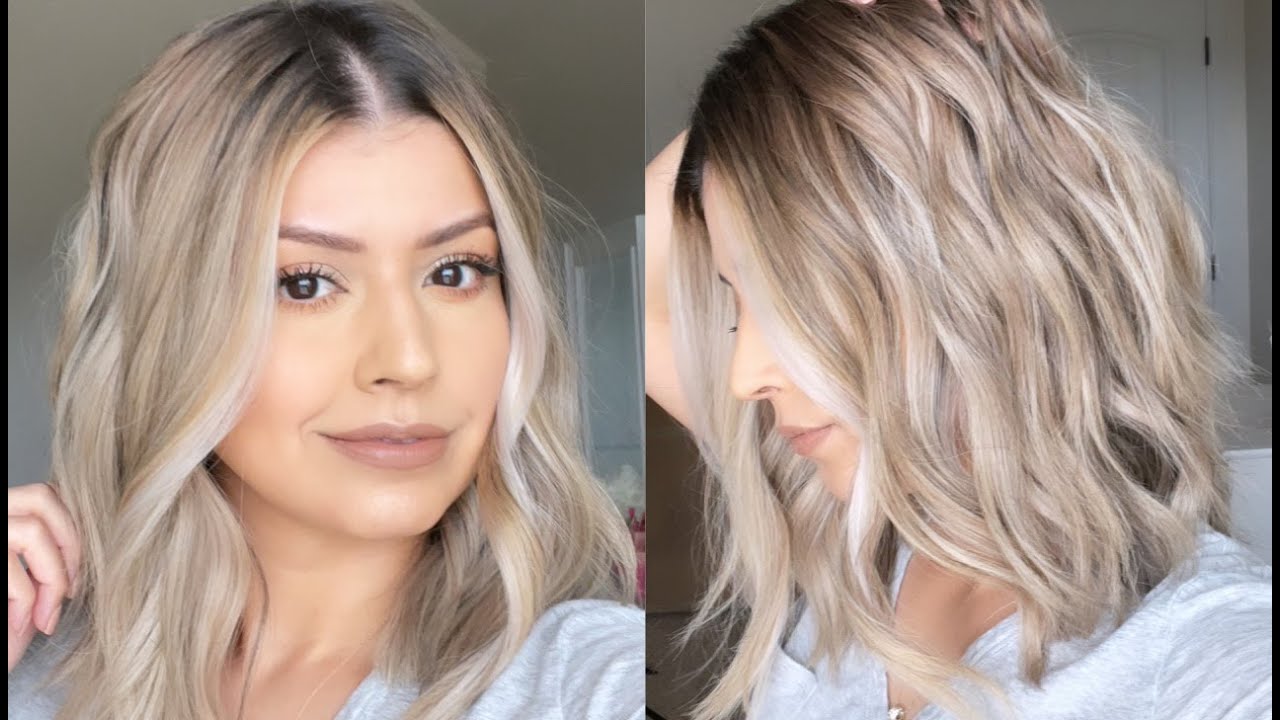 HOW I STYLE MY LOB   QUICK AND EASY