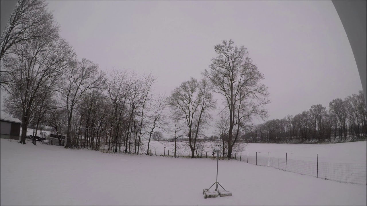 Rapid snow melt-off time lapse (in 4K) 4/17/20 in Erie, Illinois - YouTube