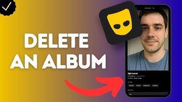 How to Delete an Album in Grindr (remove unwanted photo collections)