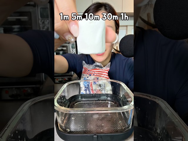 Marshmallows: 1 Minute to 1 Hour #mukbang
