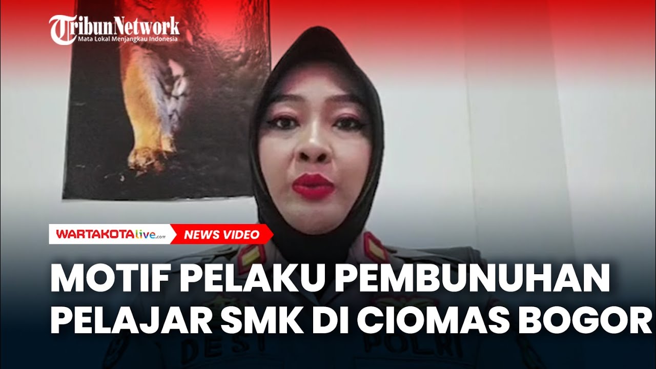 Ditangkap di Stasiun Gondangdia, Ini Motif Pelaku Pembunuhan Pelajar SMK di Ciomas Bogor