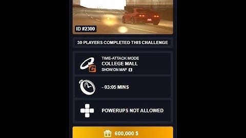 NFS World (NRZ) - COLLEGE MALL - 02:53.814 - MAZDA RX-7 RZ