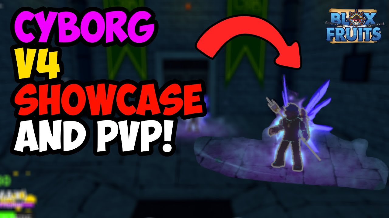 Getting Cyborg V4 with Full Upgrade ( Guild ) + Showcase In Blox
