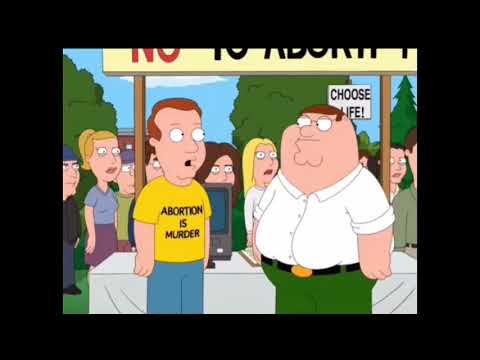Family guy : peter find out about abortion