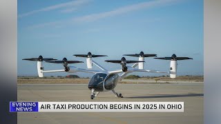 Hundreds of air taxies to be manufactured in Ohio governor