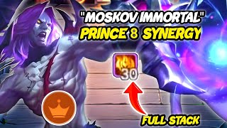 MOSKOV IMMORTAL PRINCE 8 SYNERGY |MAGIC CHESS MLBB