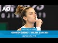 Qinwen Zheng v Maria Sakkari Highlights (2R) | Australian Open 2022