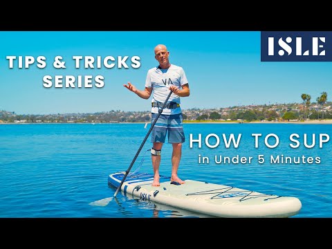 Learn to Stand Up Paddle Board In Under 5 Minutes! - Ep 1