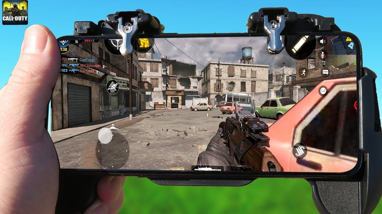 Call of Duty MOBILE CONTROLLER Handcam.. - 