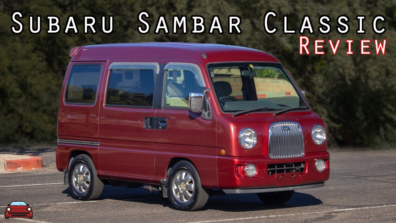 1999 Subaru Sambar Wagon Classic Review - An Adorably Retro Van From Japan!