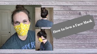 How to Sew a Face Mask With a Filter Pocket