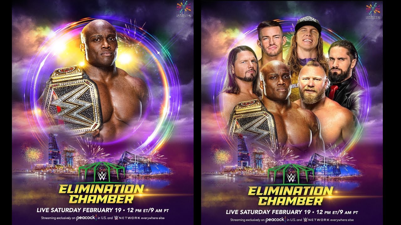 WWE Elimination Chamber 2022 PPV Poster Reveal