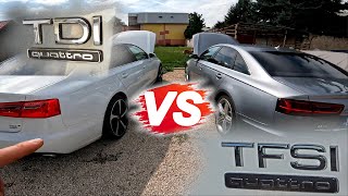 Audi A6 C7 s V6 TFSI alebo V6 TDI? Čo je lepšie na údržbu?