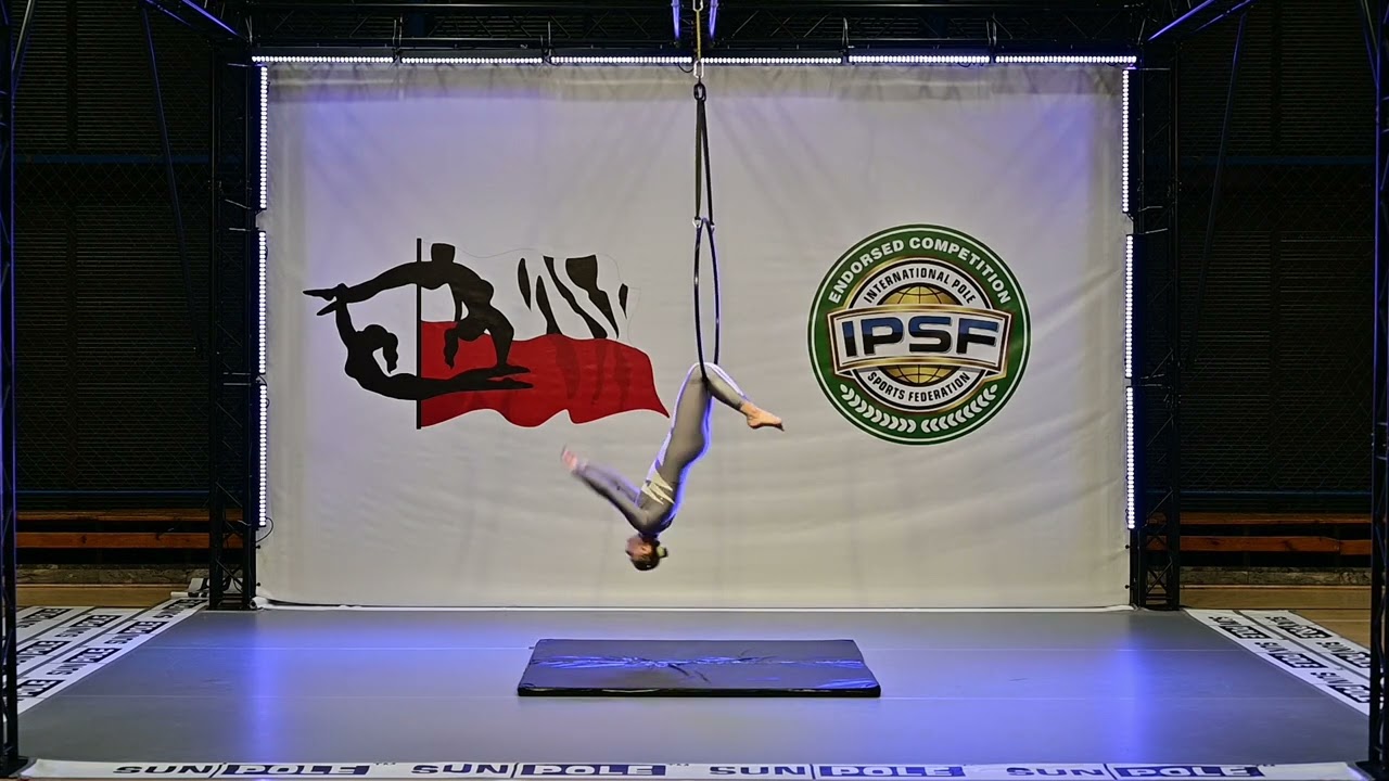 Mistrzostwa Polski Pole & Aerial 2024 ANNA DOMAGAŁA, Aerial Hoop Profesjonalistki Seniorki 18+ K.