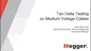 Tan Delta Testing on Medium Voltage Cables