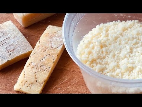 How to Grate Parmesan Cheese