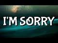 Josef Salvat - I&#39;m Sorry (Lyrics)