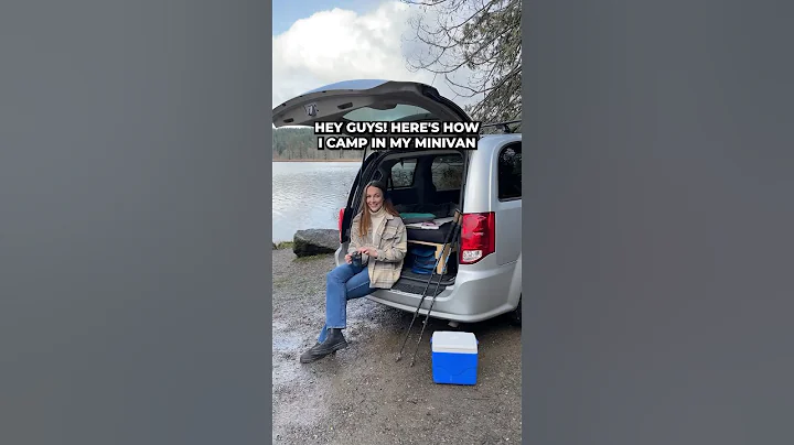 Minivan camping made easy! A simple build in a Dodge Grand Caravan for cozy outdoor adventures 🏔️