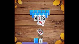 Kings & Queens Solitaire Tri Peaks Game Level 1 screenshot 4