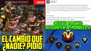 (rumor) ¿Alguien pidió esto? + ¡Parche: rankeds actualizadas (a medias)! Apex Legends Temporada 21