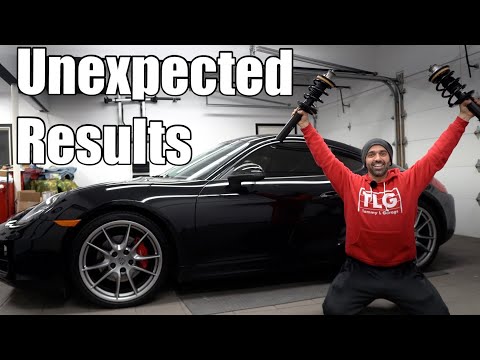 981 Porsche Cayman S X73 Lowering Suspension DIY: It's quite complicated!