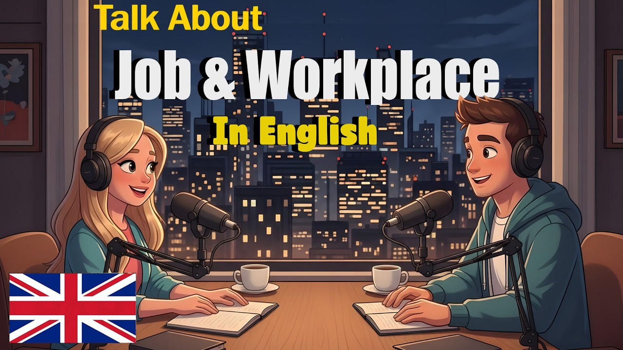 How to Talk About Your Job & Workplace in English | Easy Speaking & Conversation Practice