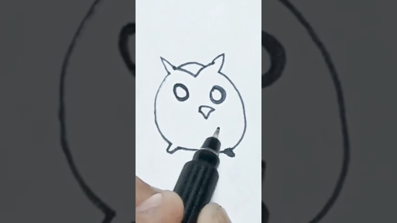 HOW TO DRAW LOOP CAT MADE BY HUZAIFA KI SKETCHBOOK...