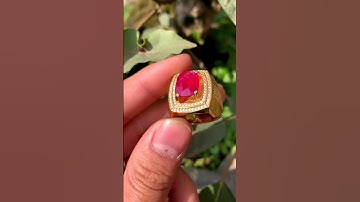 TB1233A-1 | Nhẫn nam đá ruby đỏ huyết Lục Yên 5ct siêu VIP - Giá 830 triệu - 0921400999