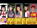 Mga Anak ng Artista na Nag aral sa Abroad | KC Concepcion, Charlene Gonzales, Meryll Soriano