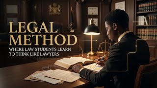 LEGAL METHOD Explained: Your First Step to Thinking Like a Lawyer
