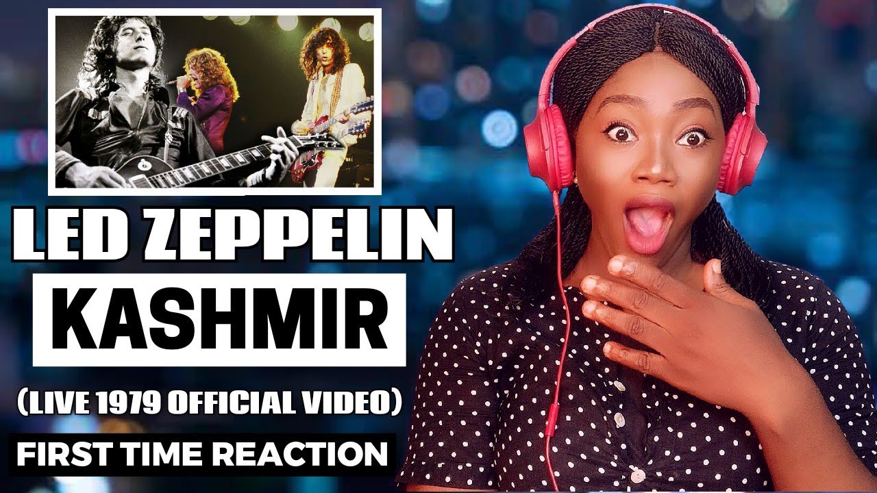 SINGER REACTS | FIRST TIME REACTION to Led Zeppelin - Kashmir | Live ...