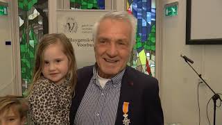 Onthulling Bordje En Koninklijke Onderscheiding Frits Koppe