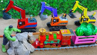 Diy tractor mini Bulldozer to making concrete road | Construction Vehicles, Road Roller #30